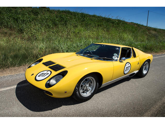 Delivered new to Rod Stewart; one of seven right-hand drive examples; restored by the factory,1972 Lamborghini Miura SV Coup&#233;  Chassis no. 4818 Engine no. 30734