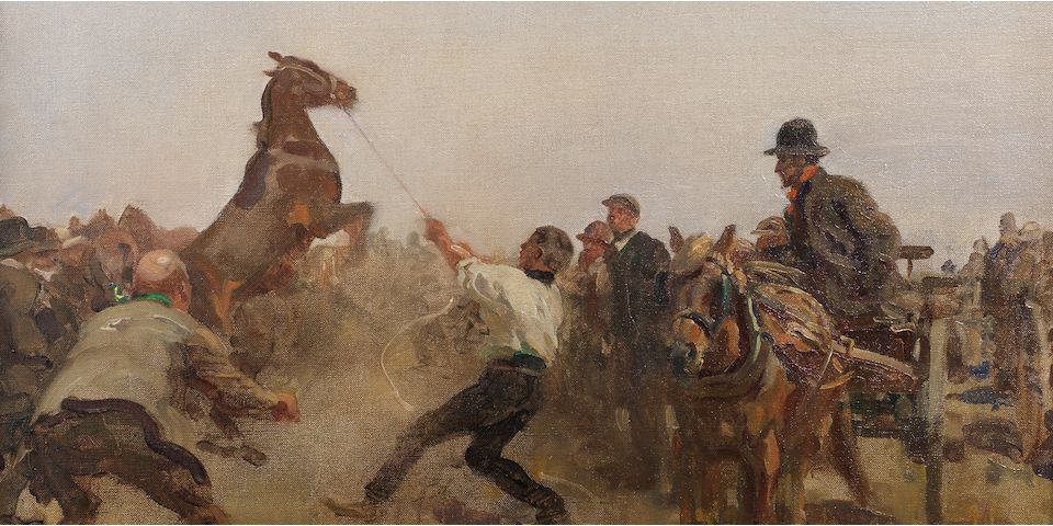 Bonhams Painting Purchased For 35 Sold At Bonhams A Century Later For 182 500