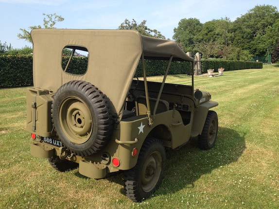 1944 Willys Jeep  Chassis no. MB341332 Engine no. WOF 19065 image 3