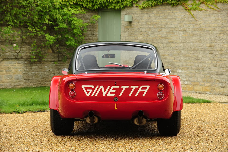The Ex-works, Chris Meek,1965 Ginetta-Ford G10 V8 Two-Seat Competition Coup&#233;  Chassis no. to be advised Engine no. to be advised