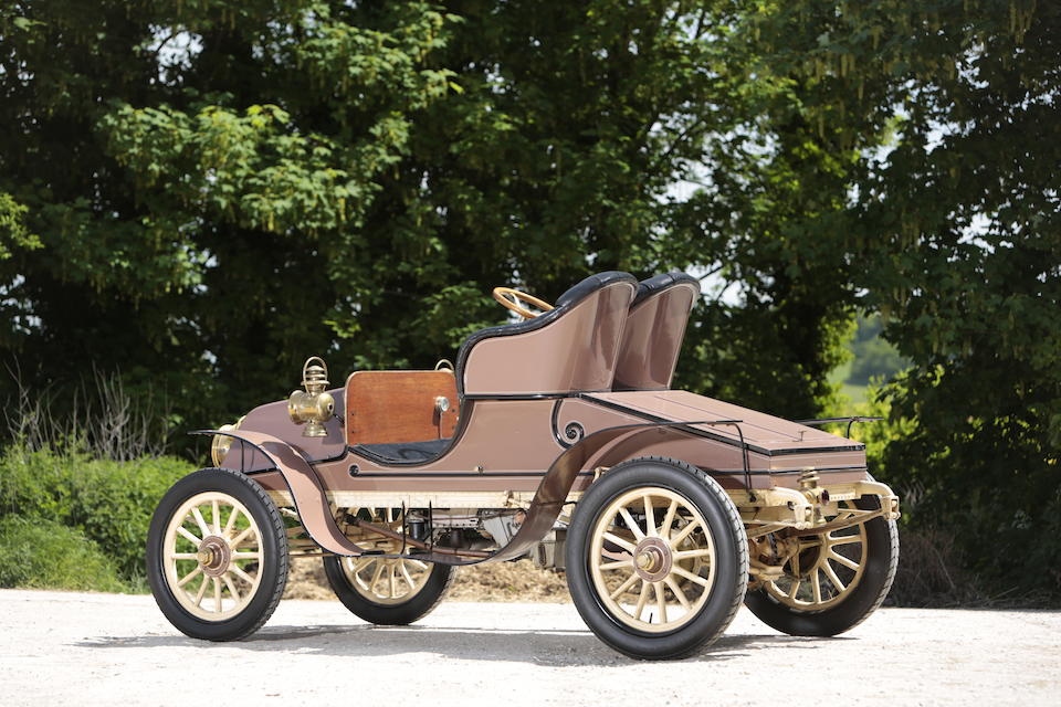 1903 Winton 22hp Twin-Cylinder Two-Seat Runabout  Chassis no. 7987