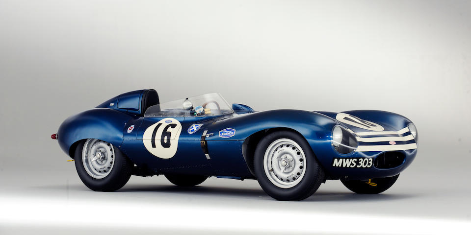 The Ex-Ron Flockhart, Ninian Sanderson, Jock Lawrence,1956 Jaguar D-Type 'Shortnose' Sports-Racing Two-Seater  Chassis no. XKD 561 Engine no. Two units supplied - see text