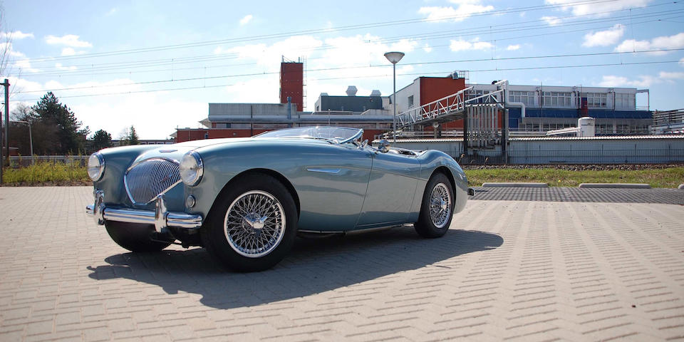 Mille Miglia eligible, delivered new to Holland,1953 Austin-Healey 100/4 BN1 Roadster  Chassis no. BNH/143726 Engine no. 1B/139166