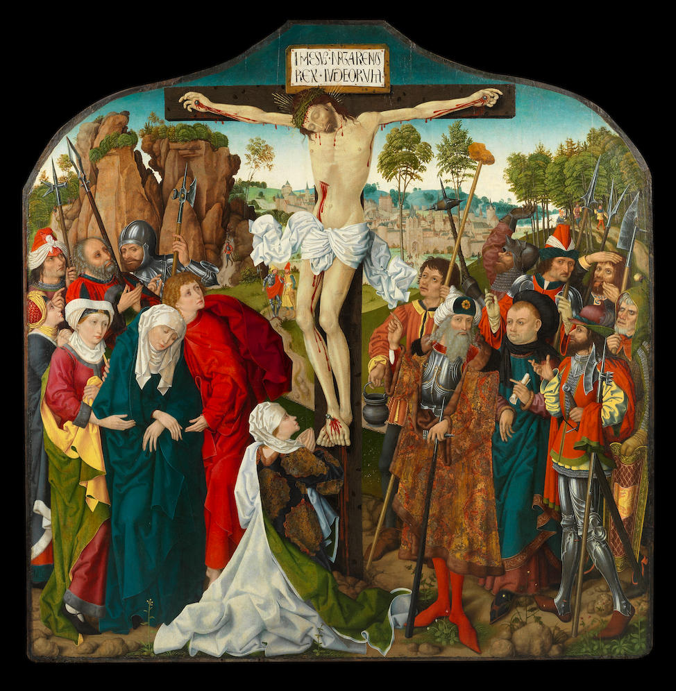 German School, circa 1480 The Crucifixion