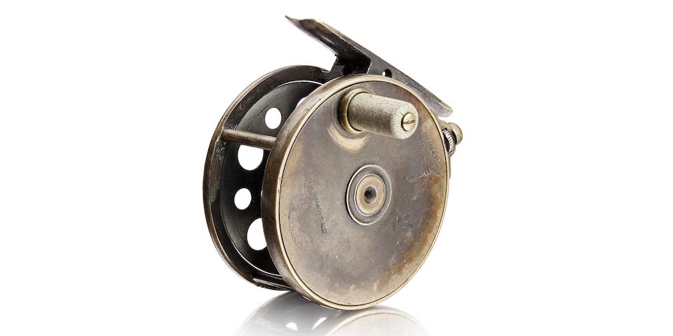 A Hardy The 'Perfect' 1896 brass reel