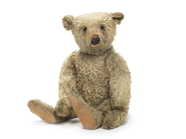 A large Steiff Teddy bear circa 1909