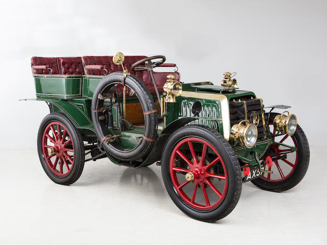 Formerly the property of John Allan Rolls, Lord Llangattock of The Hendre, Monmouthshire,1902 Panhard-Levassor Type B1 12hp Four-cylinder Rear-entrance Tonneau  Chassis no. 2853 Engine no. 2853