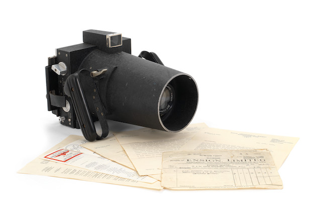 Williamson Manufacturing Company a New Type P.14 hand held aircraft camera, flown over Mount Everest on the 1933 Houston Expedition image 1