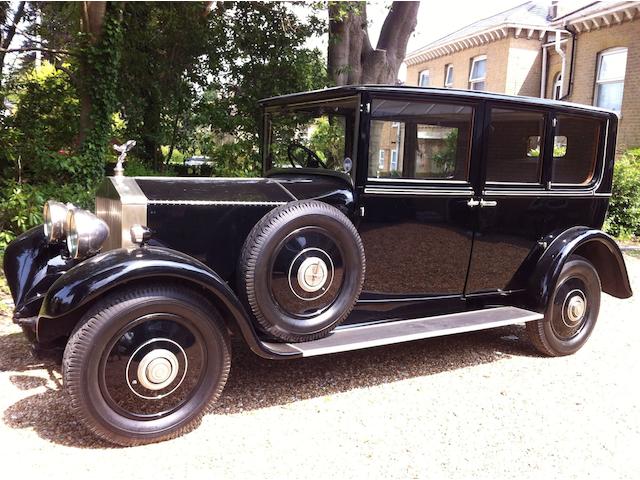 1929,Rolls-Royce 20/25hp 'Top Hat' Limousine Chassis no. GDP12 Engine no. A4F