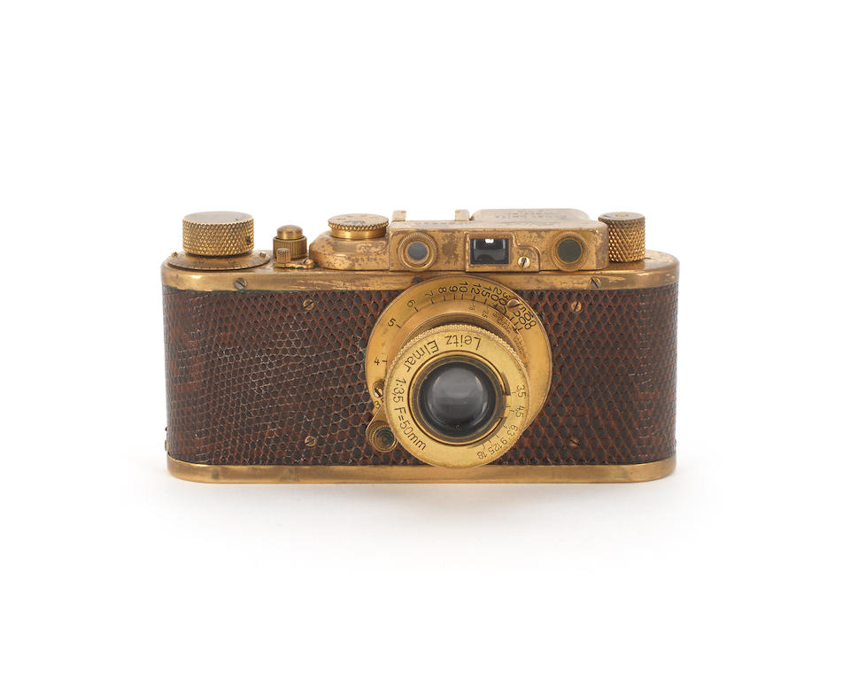 An extraordinarily rare Leica Luxus II, 1932,