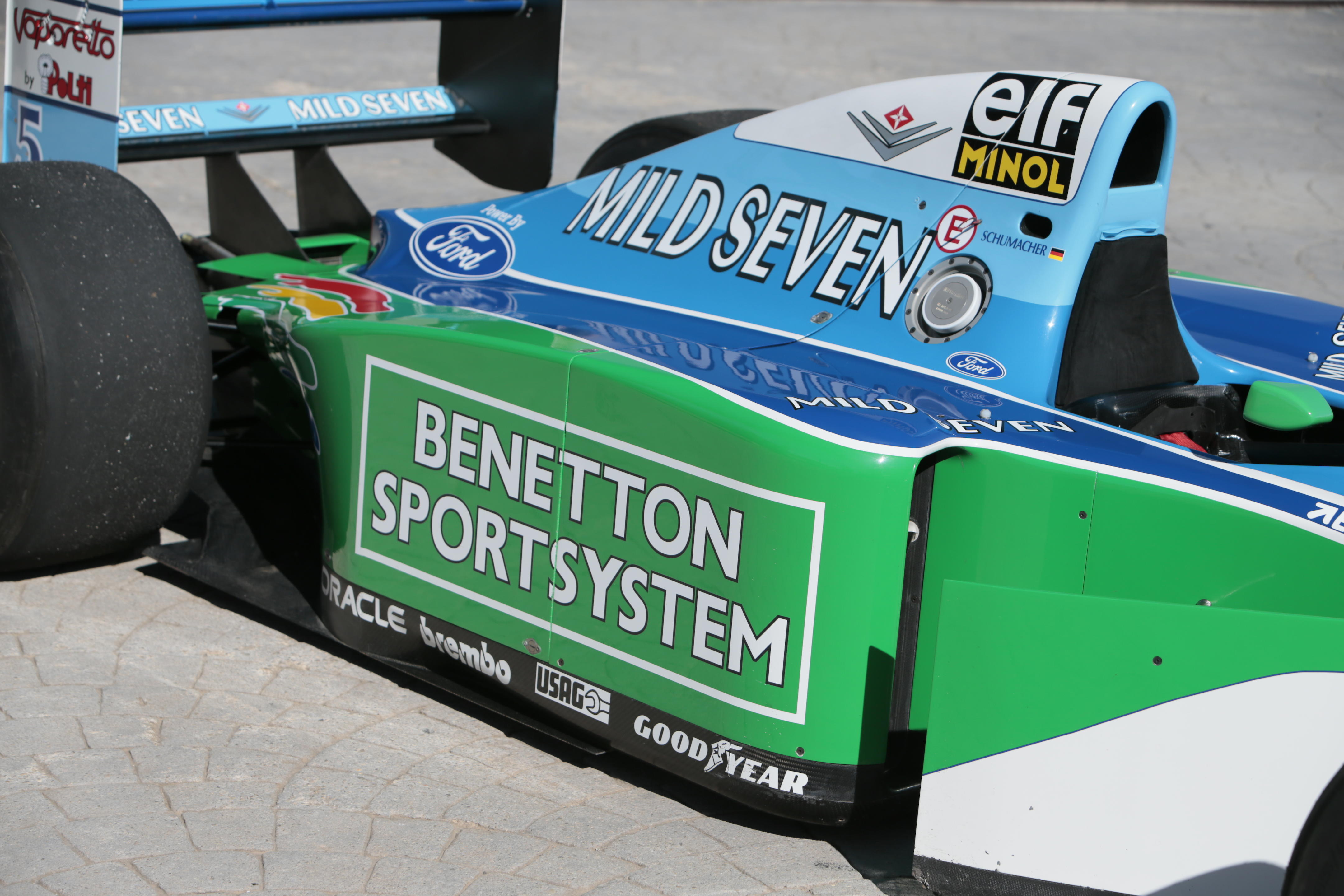 Benetton Micro Scalextric 1:64 Pre 2019 Slot Car 1994 Benetton B194 F1 SERVICED 