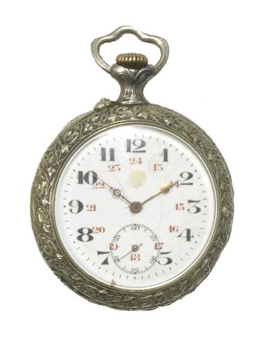 A fine and early Gentleman's Touring pocket watch, circa, 1905,