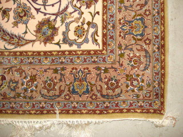An Isfahan rug, Central Persia, 178cm x 106cm signed