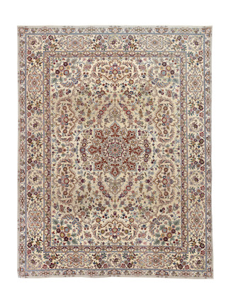 A Tabriz souf carpet, North West Persia, 394cm x 297cm image 1