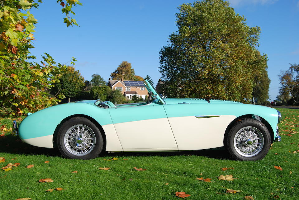 The ex-Earls Court Motor Show demonstrator,1955 Austin-Healey 100M Roadster  Chassis no. BN2/228897 Engine no. 228897M