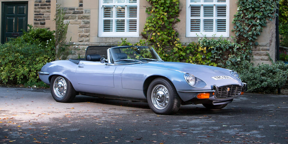 11,533 miles from new,1973 Jaguar E-Type Series III V12 Roadster  Chassis no. 1S1725 Engine no. 7S10199SB