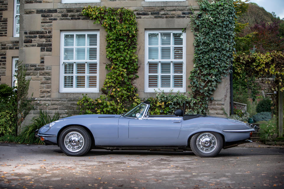 11,533 miles from new,1973 Jaguar E-Type Series III V12 Roadster  Chassis no. 1S1725 Engine no. 7S10199SB