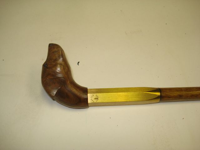 Bonhams : A 9mm walking-stick gun by Harper Classic, no. 0?4? plastic stick gun