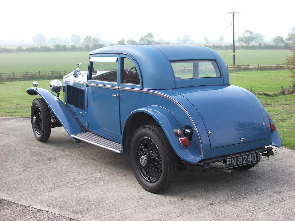 Originally the property of Harold Heal Esq. of Battle, Sussex. Present family ownership for 41 years,1931 Rolls-Royce 20/25hp Two-door Weymann Sportsman's Coupe  Chassis no. GPS 2 Engine no. G8C