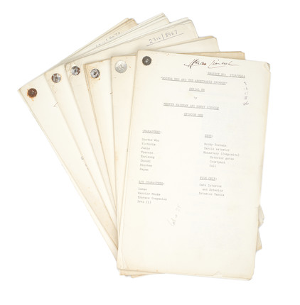 Doctor Who / Patrick Troughton 'Doctor Who And The Abominable Snowmen',  a complete set of six Draft Scripts,   1967, 6 image 1