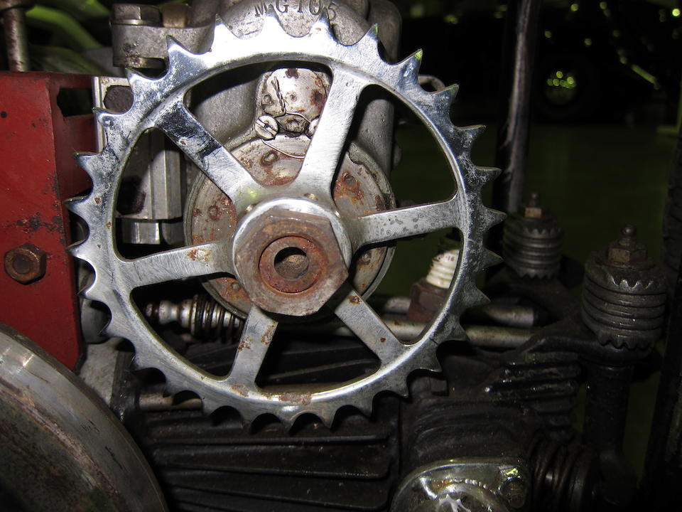 c.1925 Douglas 494cc Model RA Engine no. EL361 Gearbox no. MG105