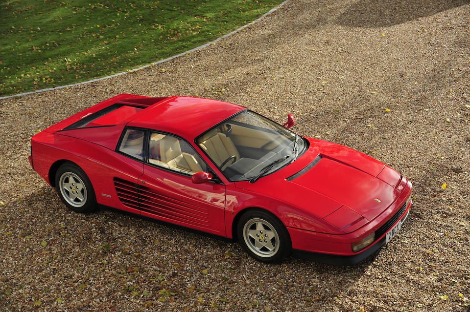 1988 Ferrari Testarossa Berlinetta  Chassis no. ZFFAA17C000077054 Engine no. 12597