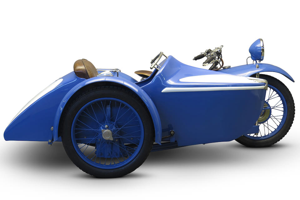 c.1930 Majestic 500cc & Bernardet Sidecar Frame no. 402617 Engine no. 402617