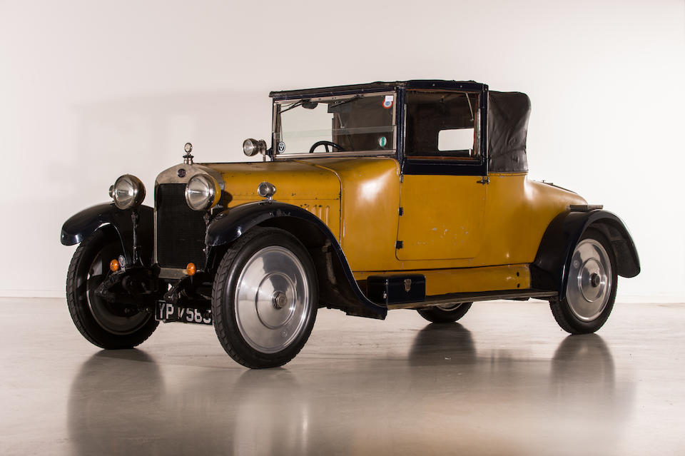 1926 Delage DI 14HP cabriolet
