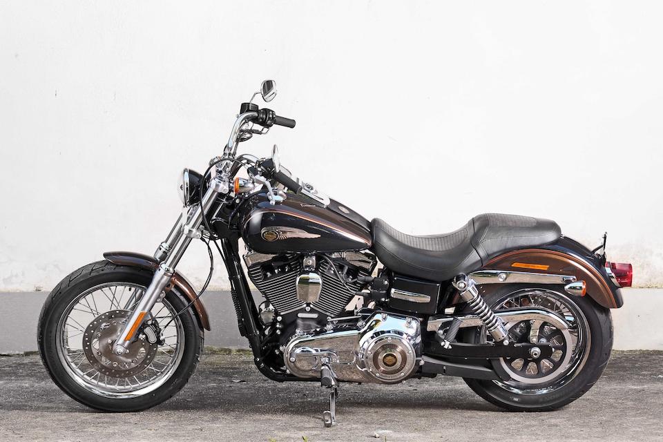 Sold for charity; formerly the property of His Holiness, Pope Francis,,2013 Harley-Davidson 1,585cc FXDC Dyna Super Glide Custom Frame no. 5HD1GV4D3DC306096 Engine no. GV4D306096