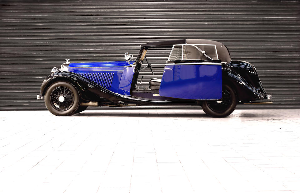 1937 Bentley 4&#188; Liter &#224; porti&#232;res 'parall&#232;les', coup&#233;-sedanca