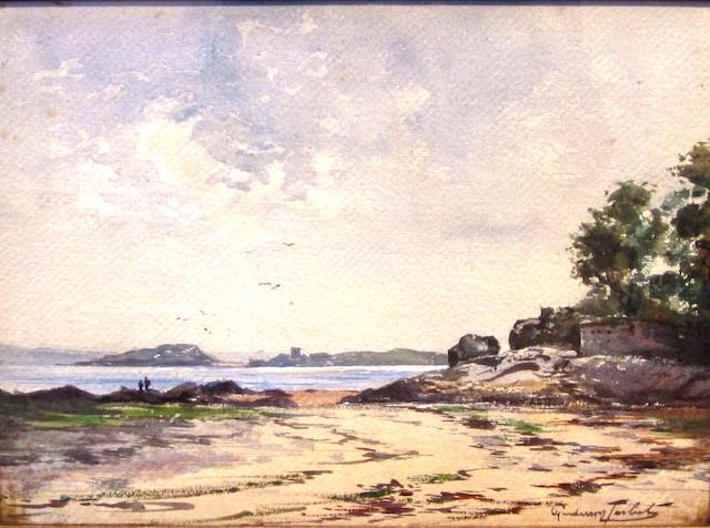 J.A. Henderson Tarbet (British, 1865-1938) The Coast at Aberdour, Fife