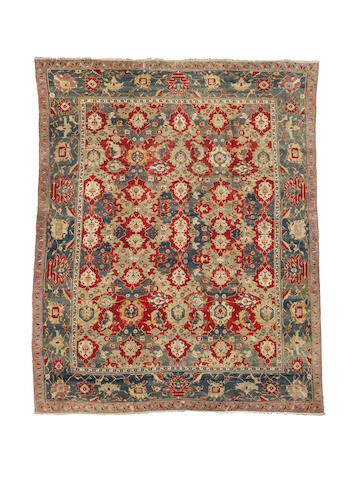 Bonhams An Agra Carpet North India 464cm X 362cm