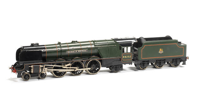Bassett-Lowke electric British Railways Princess Coronation Class 4-6-2 Duchess of Montrose locomotive 46232 and tender