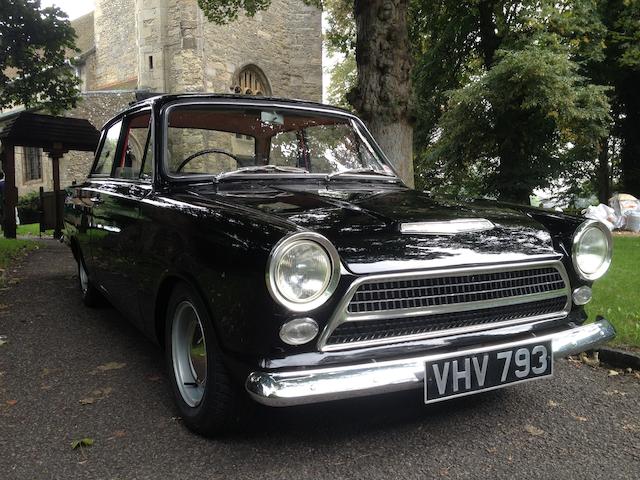 1963 Ford Ford Cortina GT Deluxe Sports Saloon Chassis no. Z77B221683 Engine no. 118EB631937