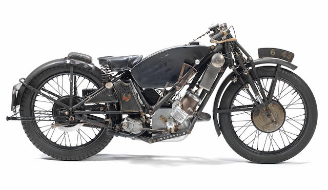 Ex-Phil Vare, Isle of Man Senior TT, Works, 1929 Scott 596cc Racing Motorcycle Frame no. 7M Engine no. RZ 2513