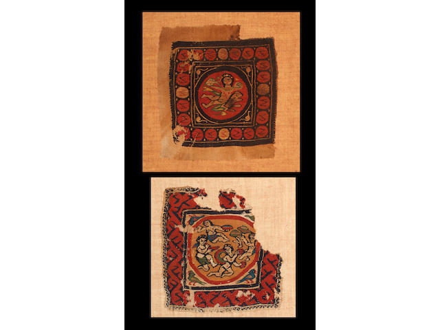 Two Coptic textile panels 2