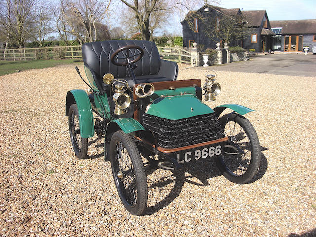 The ex-Richard Ormonde Shuttleworth,1905 Wolseley 'Baby' X-type 5hp Two-seater Phaeton  Chassis no. X22 Engine no. 23