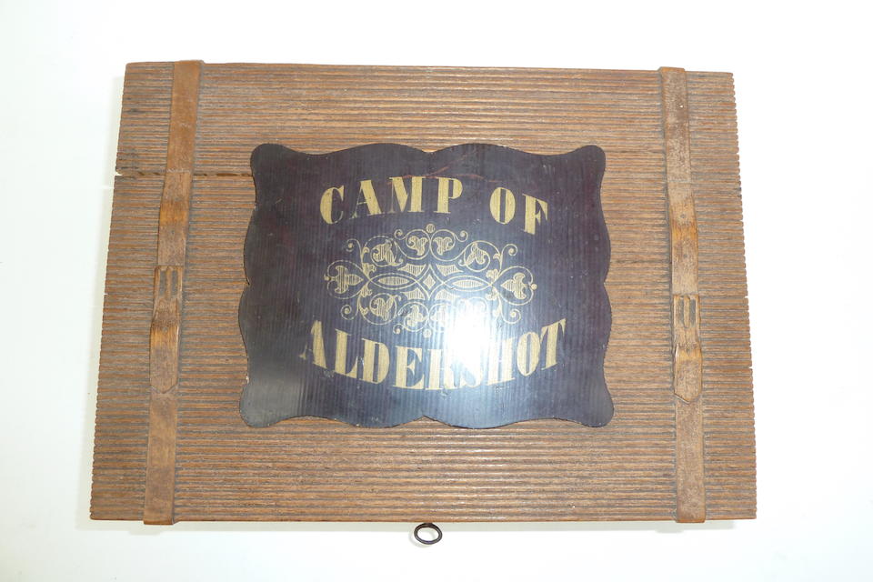 "Camp of Aldershot" 30mm scale German semi-flat 92 approx.