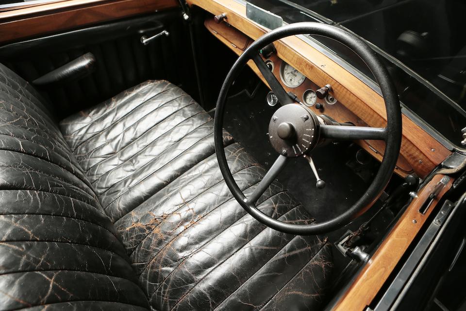 1936 Armstrong Siddeley 20/25hp Sedanca de Ville Chassis no. AS9611 Engine no. 9796