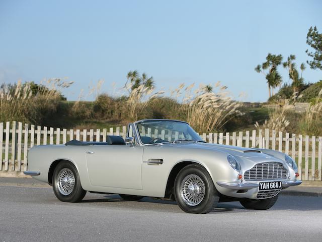 One owner since 1971, one of only 21 examples,1970 Aston Martin DB6 Mk2 Volante   Chassis no. DB6MK2/VC/3783/R Engine no. 400/4682
