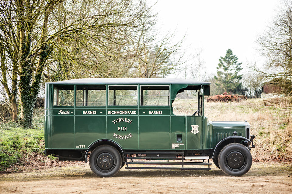1929 Bean 14hp 14-seat Omnibus (30cwt)  Chassis no. 175311W Engine no. 2188/8