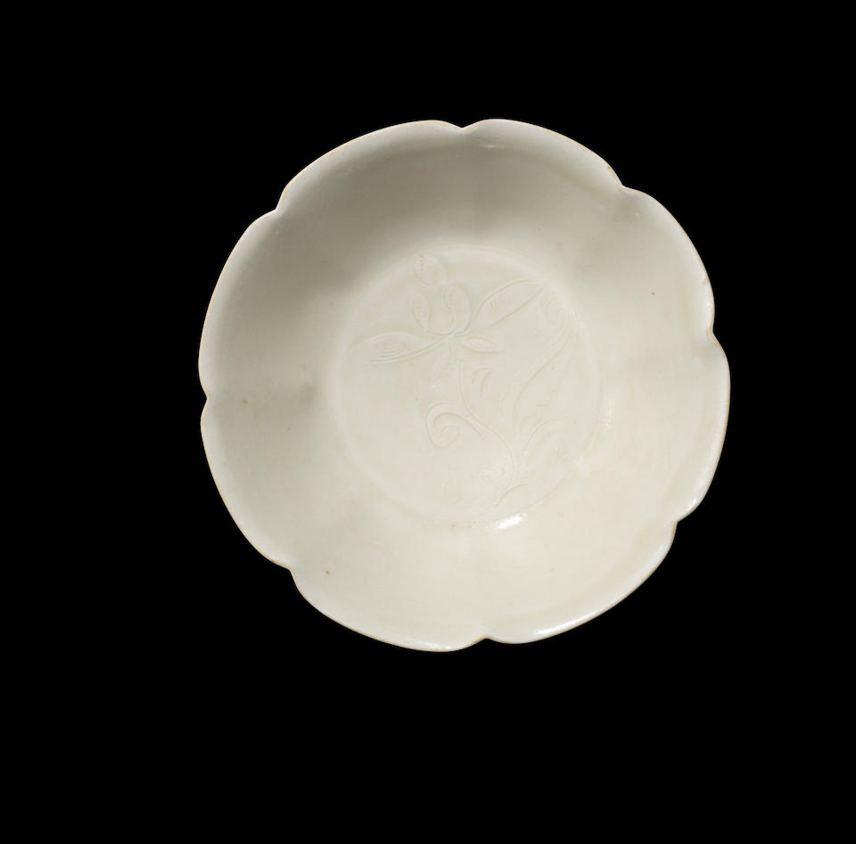 A Dingyao flower-shaped bowl Five Dynasties/Northern Song Dynasty