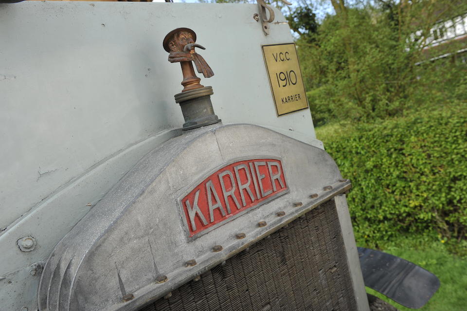 1910 Karrier A6 Flatbed Lorry   Chassis no. 205 Engine no. 1189