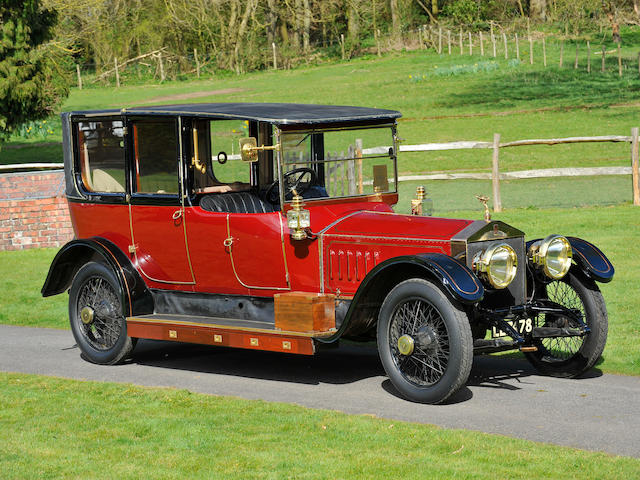 1914 Rolls-Royce 40/50-hp Silver Ghost Landaulette  Chassis no. 50YB Engine no. 109E