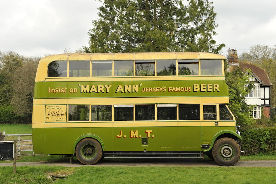 Formerly in service with Jersey Motor Transport,1932 Leyland  Titan TD2 Double Deck Bus   Chassis no. 1690 Engine no. C6171