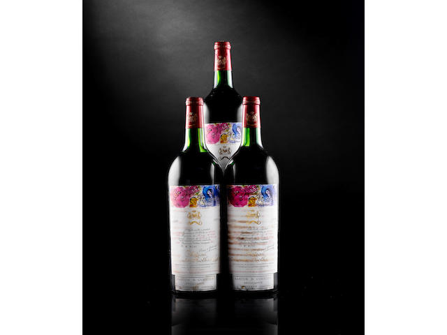 Chateau Mouton Rothschild 1970 (3 magnums)