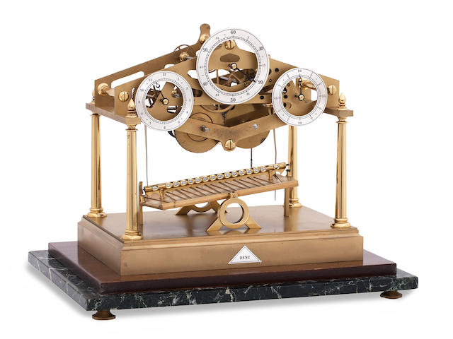 A limited edition 'Congreve' rolling ball clock circa 1973 E. Dent and Co Number 125 of 150