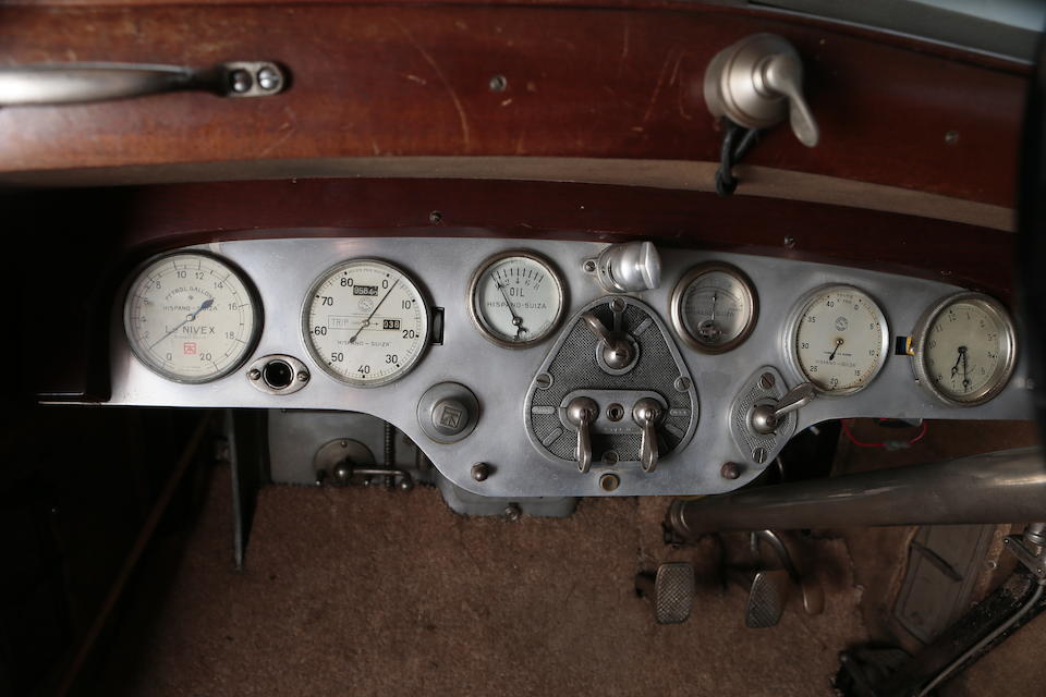 1927 Hispano-Suiza 27hp T49 Weymann Saloon  Chassis no. 7874 Engine no. 7874