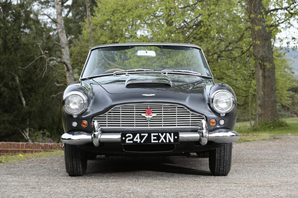 1 of only 70 built,1963 Aston Martin DB4 Convertible  Chassis no. DB4C/1091/R Engine no. 370/1085