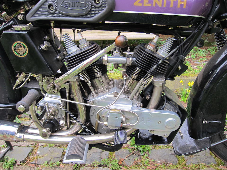 1927 Zenith-JAP 678cc Model 6-80 Frame no. 10632 Engine no. GT/I 70809